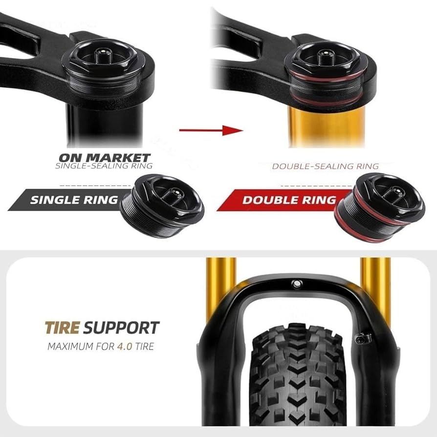 テーパーフォーク Surron/Mtn Ebike 26-29x 4.8 まで。 テーパーフォーク Surron/Mtn Ebike 26-29x 4.8 まで。
